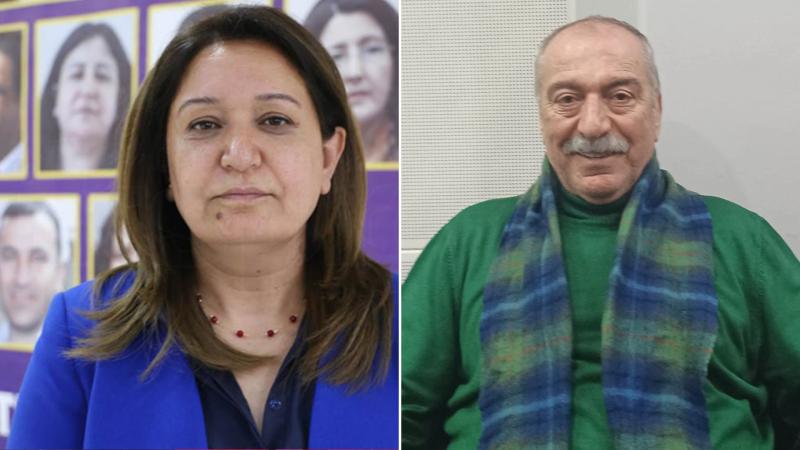 DEM Parti Şanlıurfa Büyükşehir Belediye Başkan adayları Gülşen Özer ve Celalettin Erkmen.jpg