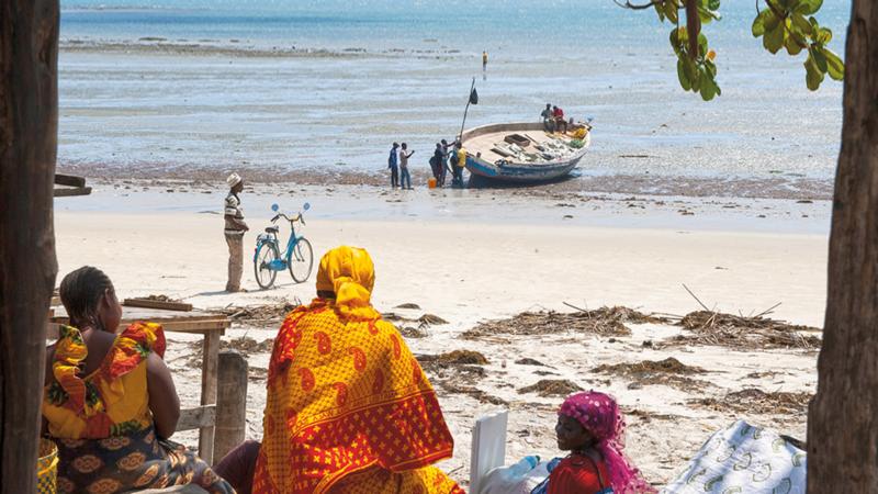 600 yıl boyunca Doğu Afrika'nın Hint Okyanusu'na açılan ana kapılarından biri olarak hizmet veren Tanzanya'nın Bagamoyo kenti.jpg