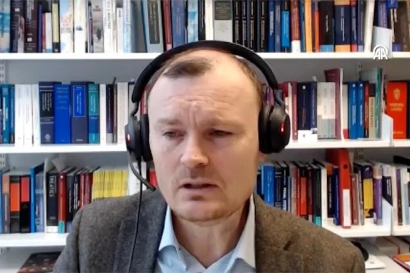 Norveçli akademisyen Prof. Dr. Gentian Zyberi, Netanyahu'nun yaptıkları için soykırım diyor Fotoğraf AA.jpg Norveçli akademisyen Prof. Dr. Gentian Zyberi, Netanyahu'nun yaptıkları için soykırım diyor Fotoğraf AA.jpg