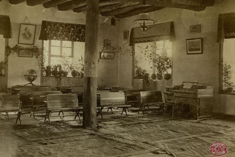 Bitlis'deki Mount Holyoke Kız Okulunun iç görünümü. Kaynak-Mount Holyoke Koleji arşivi..jpg