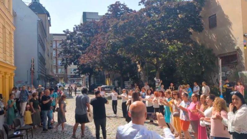Sokak Festivali’nde grup üyeleri