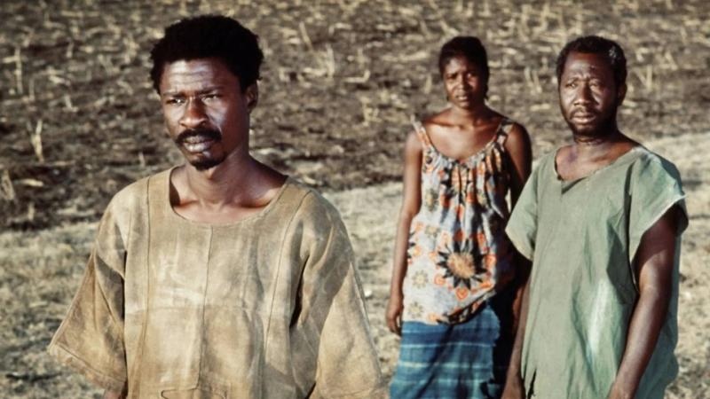 drissa Ouedraogo'nun "Yaaba ve Tilai" filminden bir kare