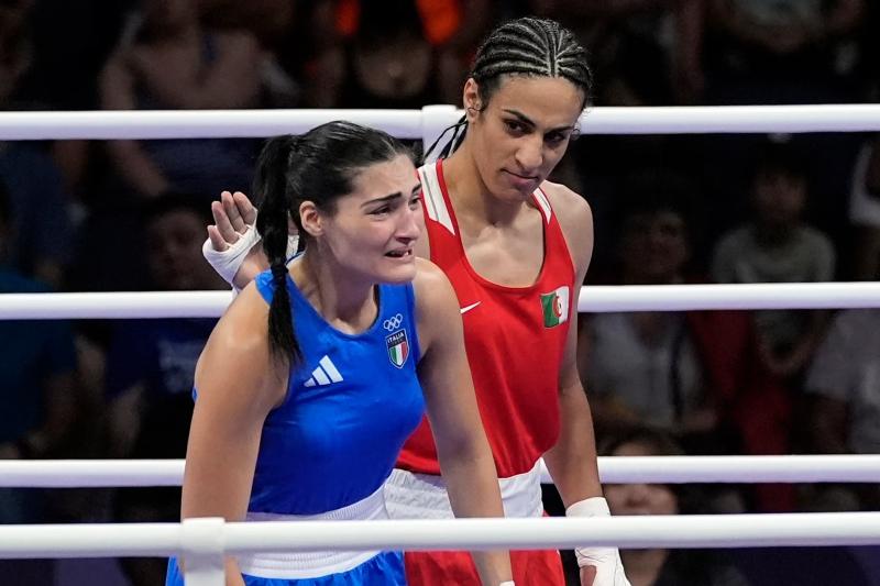 Imane Khelif (AP)