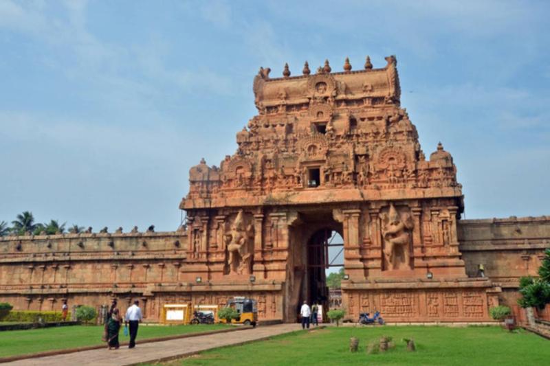 Brihadeeshwara Tapınağı, Thanjavur / Fotoğraf: Crello
