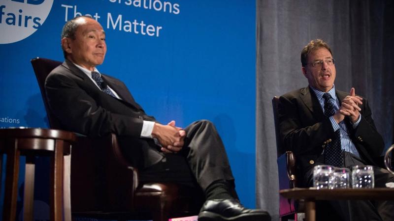 Francis Fukuyama ile Larry Diamond, "global demokrasi" konusundaki söyleşilerini 21 Aralık 2023 günü YouTube'ta yayımlandı