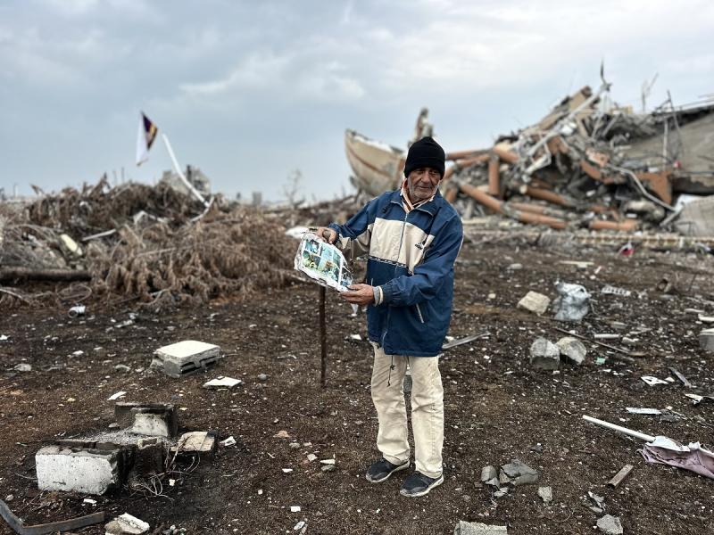 İsrail ordusu 146 tarihi eseri tahrip etti / Fotoğraf: Meryem Ebu Dakka-Independent Arabia