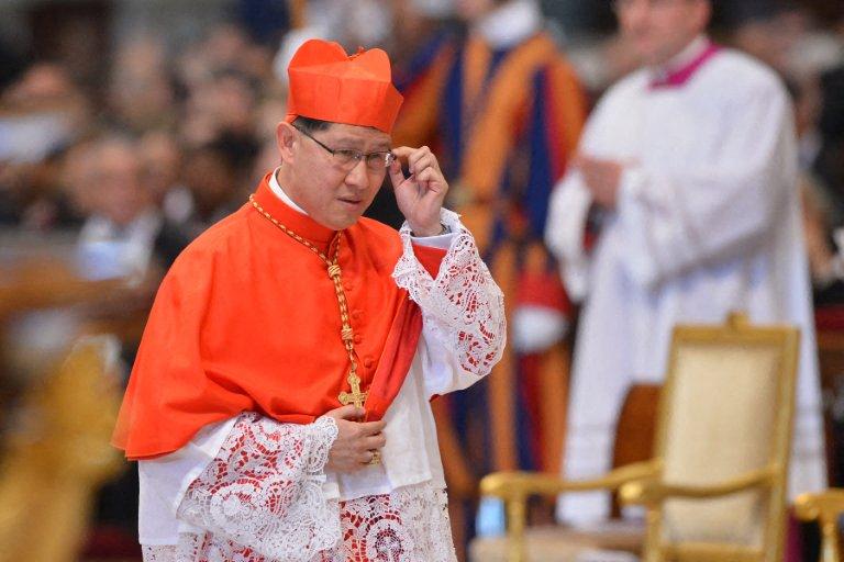 Halkların Evangelizasyonu Cemaati'ni yönetme konusunda geniş deneyime sahip olan Kardinal Tagle, Papa Francis'in yakın çevresinden güvenilir bir isim olarak öne çıkıyor / Fotoğraf: AFP