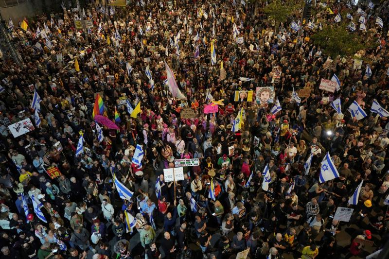 Tel Aviv protestoları - AP