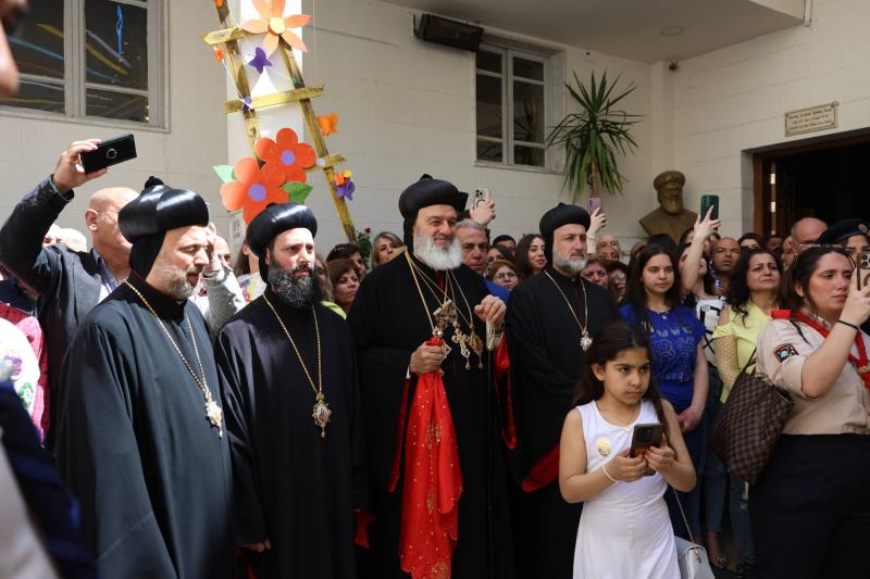Antakya ve Tüm Doğu Süryani Ortodoks Patriği Mar Ignatios II. Afram, Şam'daki Paskalya kutlamalarına katıldı / Fotoğraf: EPA