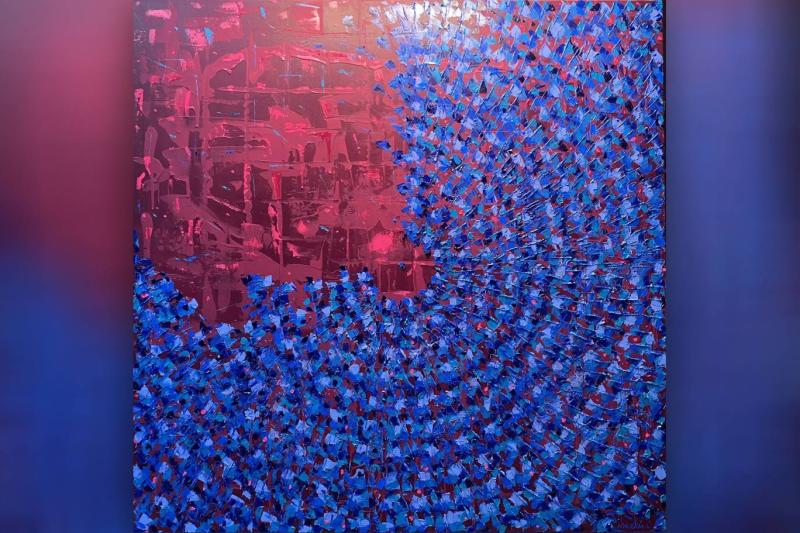 Evrensel Dönüşüm, TÜKT; 110x110 cm. 2024