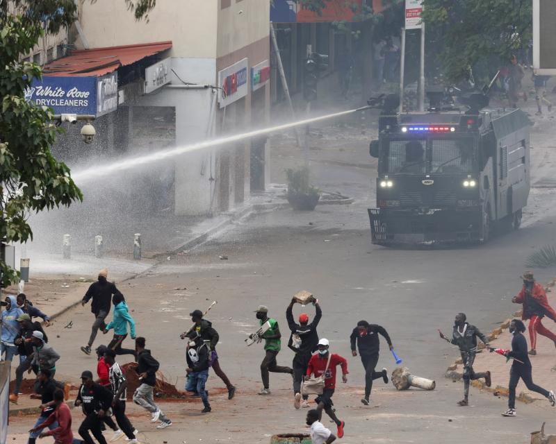 kenya protesto