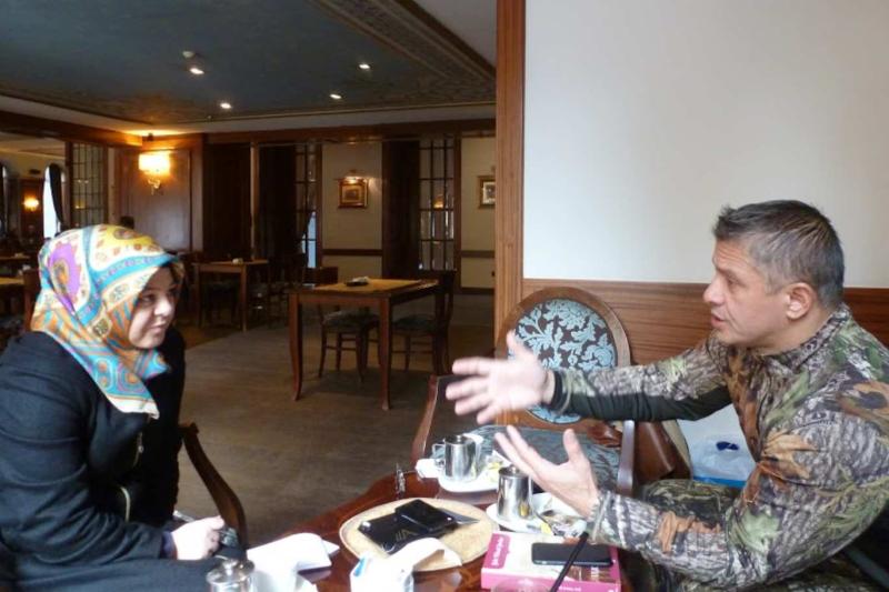Ayşe Müzeyyen Taşçı, Independent Türkçe için Boşnak Komutan Naser Oriç ile konuştu