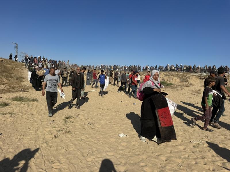 İnsani Şehir Planı, Trump'ın Gazze'ye yönelik planını uygulamaya koymak için bir kapı olabilir / Fotoğraf: Meryem Ebu Dakka-Independent Arabia