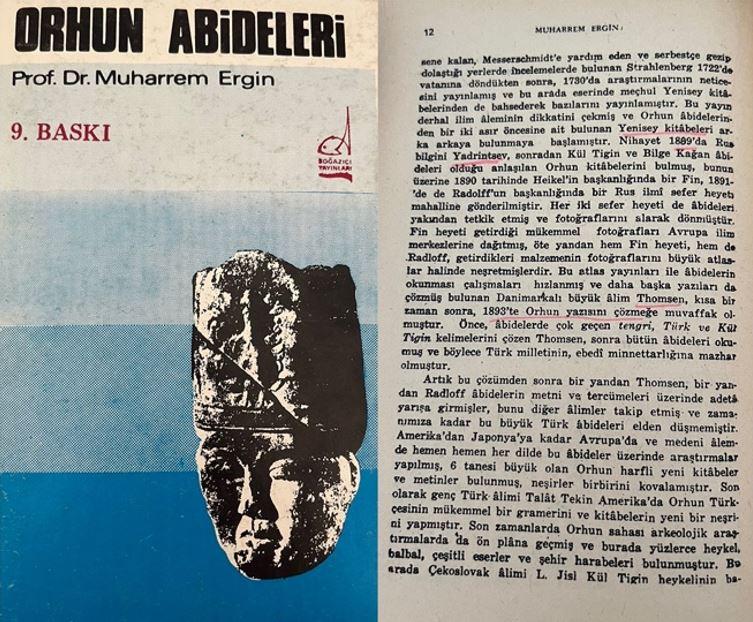 Görsel 1: Orhun Abideleri (Muharrem Ergin)