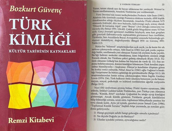 Görsel 13. Afet İnan’ın Tezi -Anadolu Irkı (Bozkurt Güvenç)