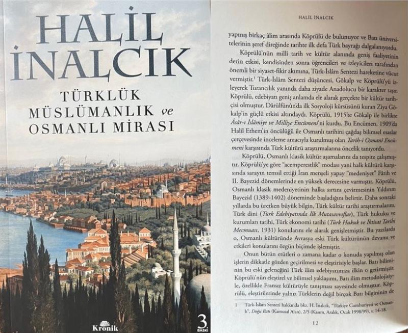 Görsel 17. Türk-İslam Sentezi (Halil İnalcık)