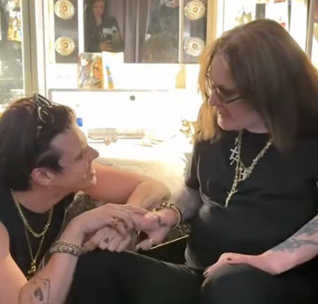 Yungblud ve Ozzy Osbourne (Instagram)