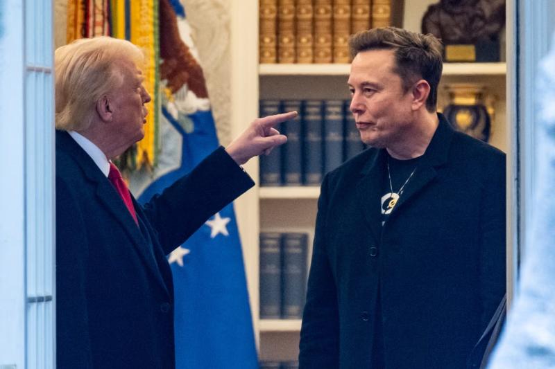Donald Trump - Elon Musk (AFP)