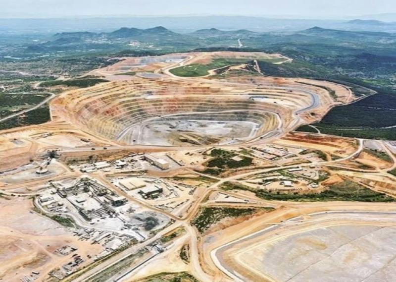 Şekil 4. Uşak altın madeni görüntüsü