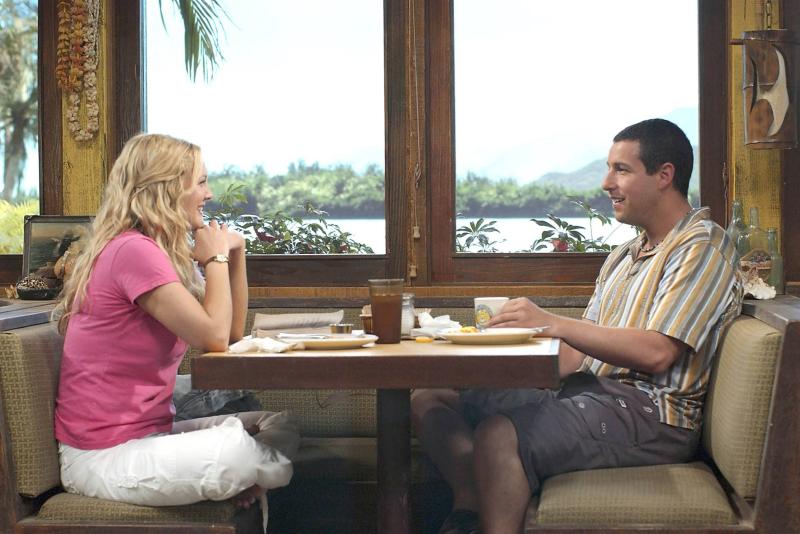 Drew Barrymore ve Adam Sandler 
