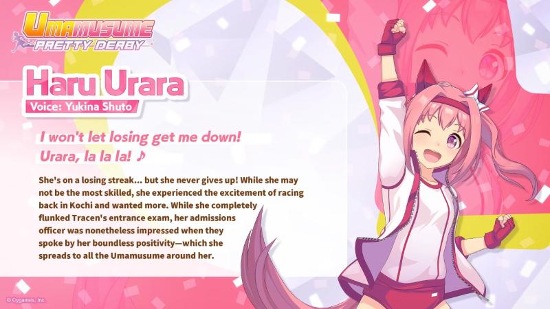 Haru Urara karakteri (Umamusume: Pretty Derby/ Facebook)