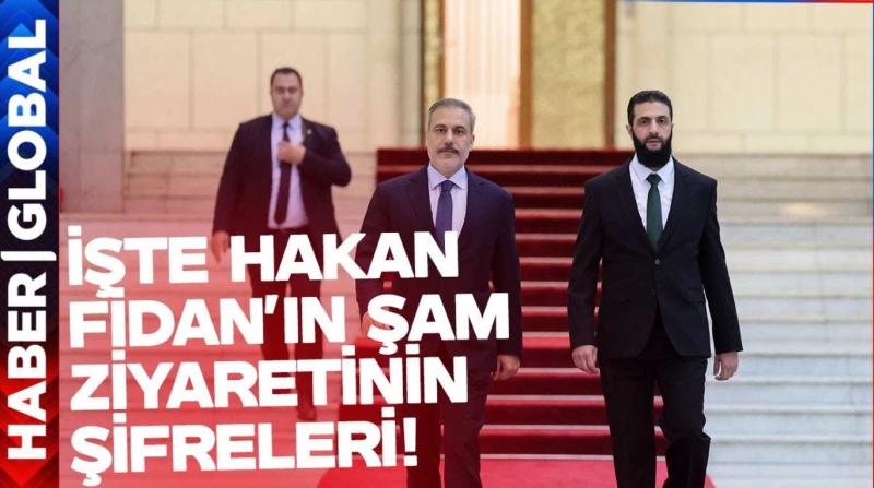 Hakan Fidan, Şam'da Ahem eş-Şara ile görüşüp, SDG-PYD hareketine karşı durmasına istemişti
