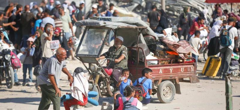 İsrail, insani bölge diye ayrılan yerde Gazze ahalisine giden yardımlara el koyuyor / Kaynak: UNRWA