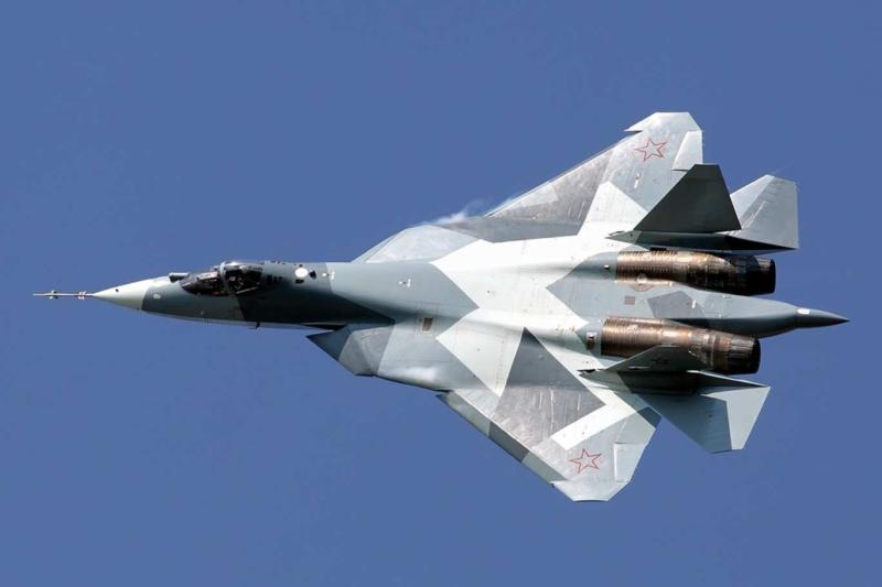 Rusya Hava Kuvvetleri için Suhoy tarafından geliştirilen 5. nesil savaş uçağı; Suhoy Su-57 / Görsel: Wikipedia