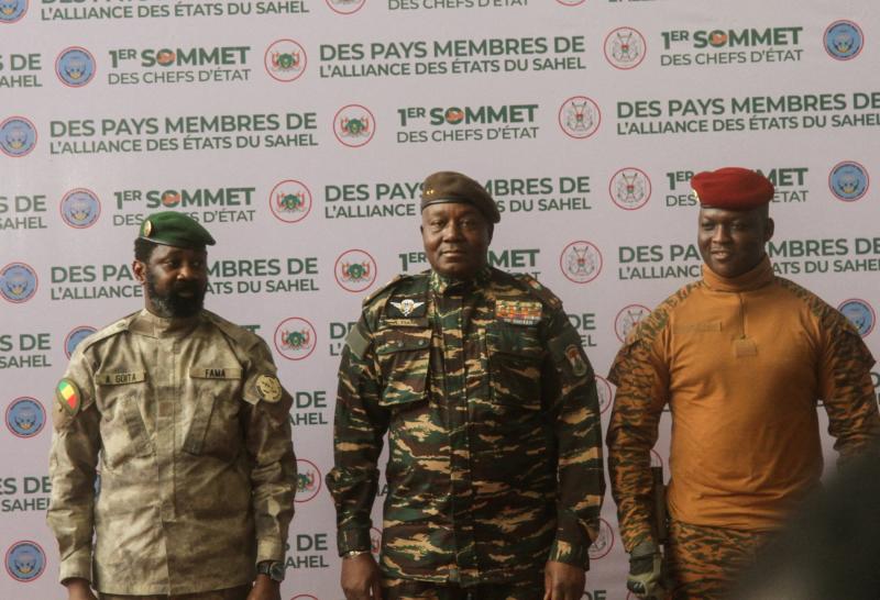 Nijer’in başkenti Niamey’de SSA üyesi ülkelerin devlet ve hükümet Başkanları, 6 Temmuz 2024 / Fotoğraf: Reuters