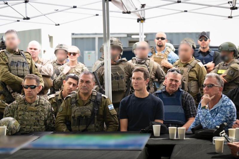Kushner ve Witkoff Gazze'de İsrail askeri yetkililerden bilgi alıyor