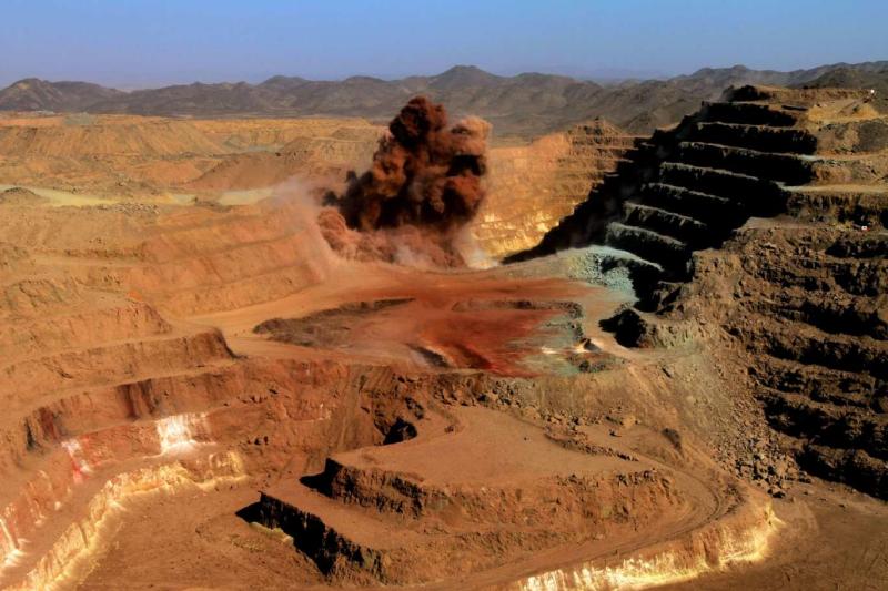 Sudan'ın başkenti Hartum'un 800 kilometre doğusundaki çöldeki Ariab altın madeni, 3 Ekim 2011 / Fotoğraf: AFP