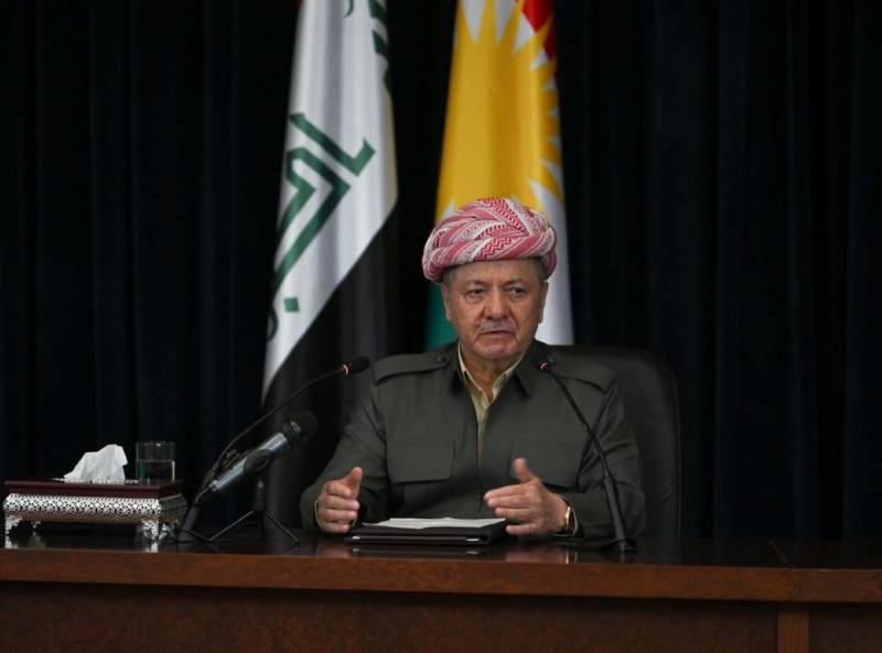 KDP Lideri Mesud Barzani, parti üyeleri ve liderleriyle bir seminerde (parti web sitesi) KDP Lideri Mesud Barzani, parti üyeleri ve liderleriyle bir seminerde (parti web sitesi)
