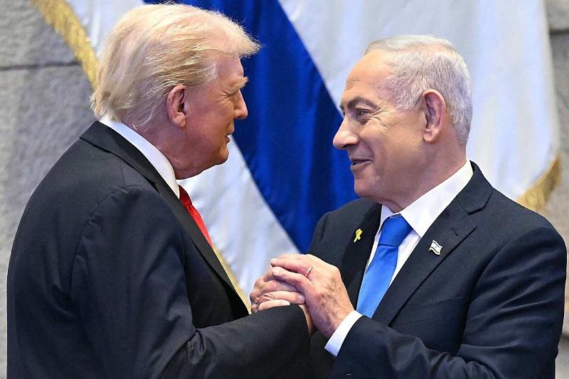 Donald Trump ile Binyamin Netanyahu / Fotoğraf: AFP