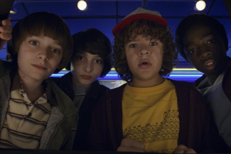 Noah Schnapp, Finn Wolfhard, Gaten Matarazzo ve Caleb McLaughlin
