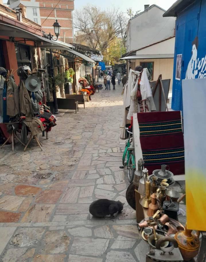 Turistik Tarihi Çarşı.