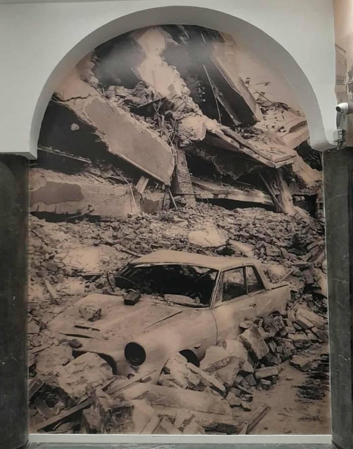 Üsküp Şehir Müzesi. 1963 depremi..