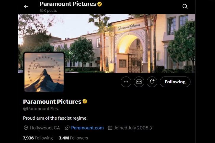 Paramount X hesabı