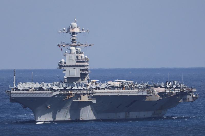 USS Gerald R Ford uçak gemisi (Reuters)