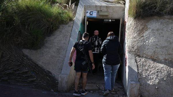 Sığınağın dış görünüşü.