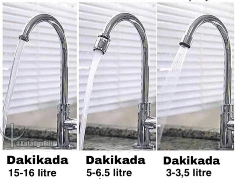 Evlerde ve işyerlerinde su israfına son