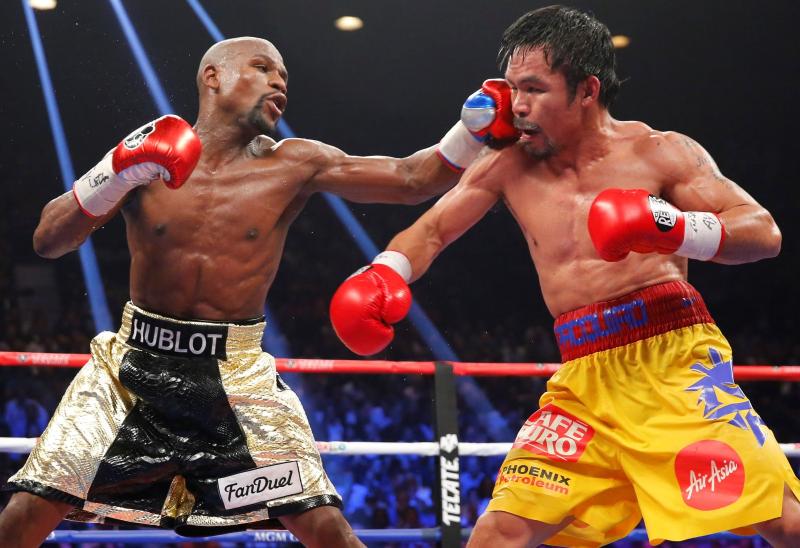 Mayweather ve Pacquiao (Reuters)