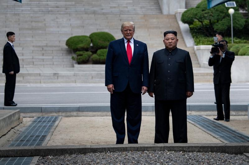 Donald Trump - Kim Jong-un (AFP)