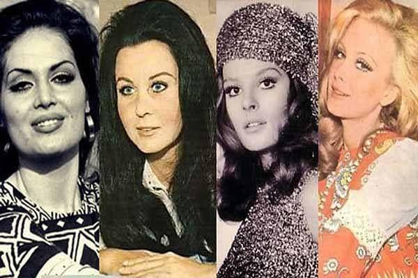 Türkan Şoray, Fatma Girik, Hülya Koçyiğit ve Filiz Akın