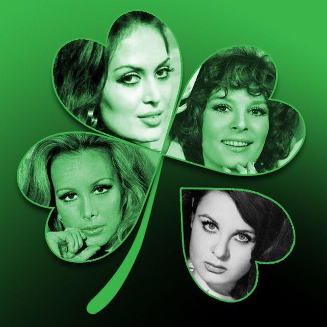 “Dört Yapraklı Yonca”; Türkan Şoray, Fatma Girik, Hülya Koçyiğit ve Filiz Akın