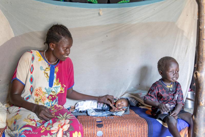 Her 5 çocuktan biri çatışma bölgelerinde yaşıyor, her 4 çocuktan biri ise açlıkla mücadele ediyor / Fotoğraf: UNICEF 