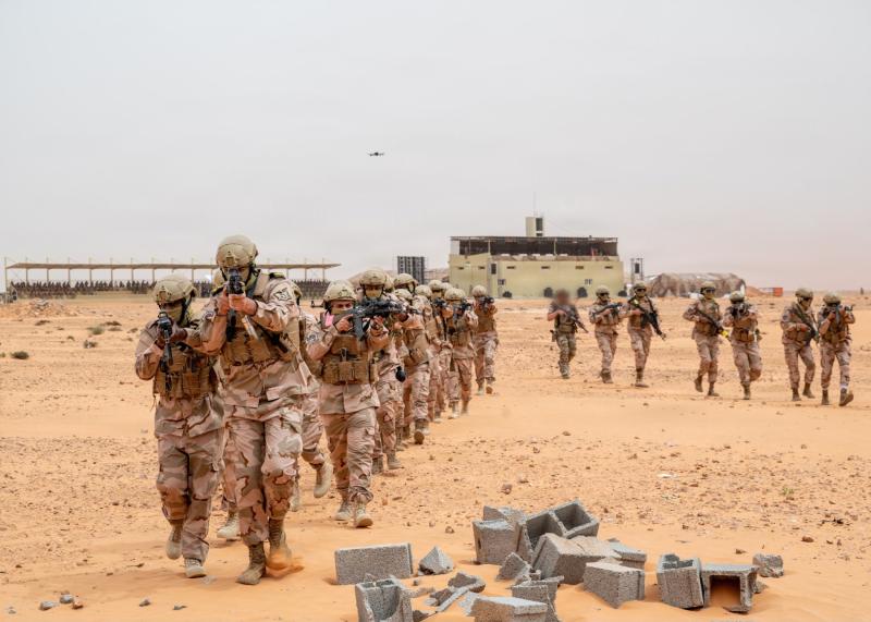 Muharebe yeteneklerini ve hazırlığını artırmak, terörle mücadele becerilerini güçlendirmek ve sınır ötesi iş birliğini artırmak amacıyla Fildişi Sahili ve Libya'da düzenlenen ortak askeri tatbikatlar / Fotoğraf: AFRICOM