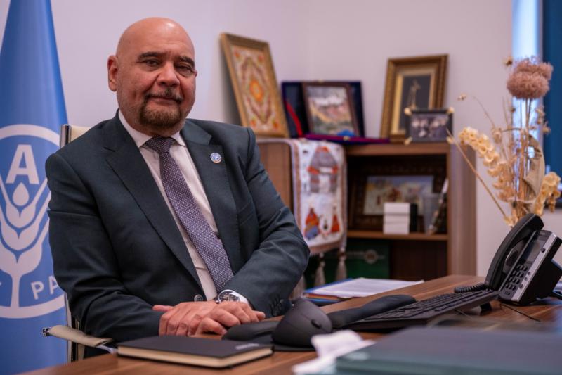 Birleşmiş Milletler Gıda ve Tarım Örgütü (FAO) Türkiye Temsilcisi Nabil Gangi