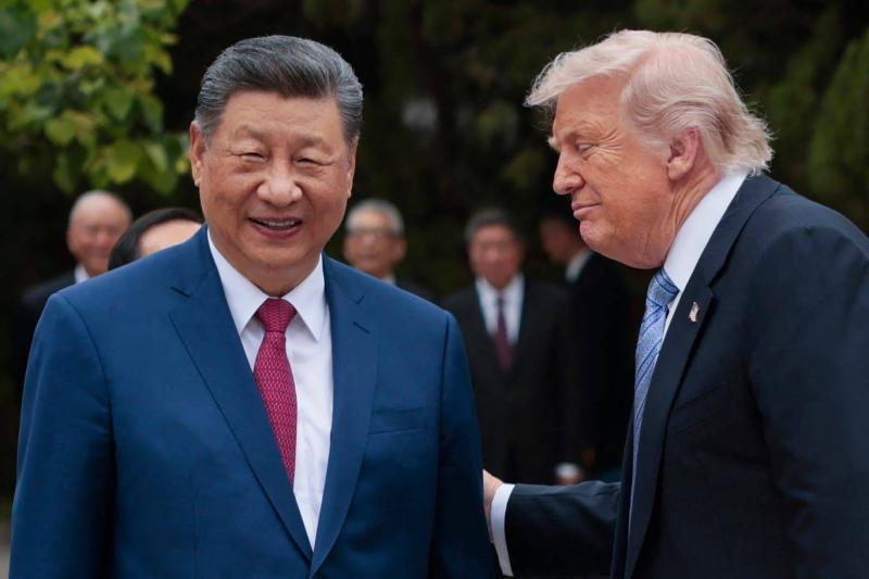 Trump ve Şi (AFP)