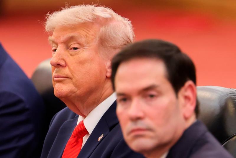 Donald Trump ve Marco Rubio (AP)