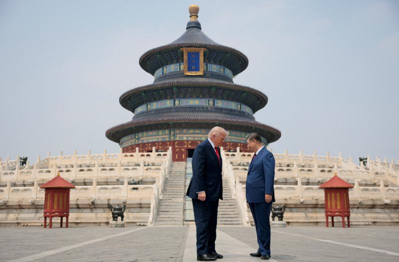 ABD Başkanı Donald Trump ve Çin Devlet Başkanı Şi Cinping, Pekin'deki görüşmeleri sırasında, 14 Mayıs 2026 / Fotoğraf: Reuters